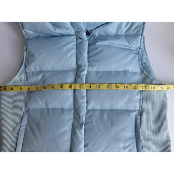 GAP Puffy Vest Women’s Medium Baby Blue - Picture 6 of 6